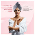 beyeza-haarhanddoek-met-knopen-waterabsorberend-grijs