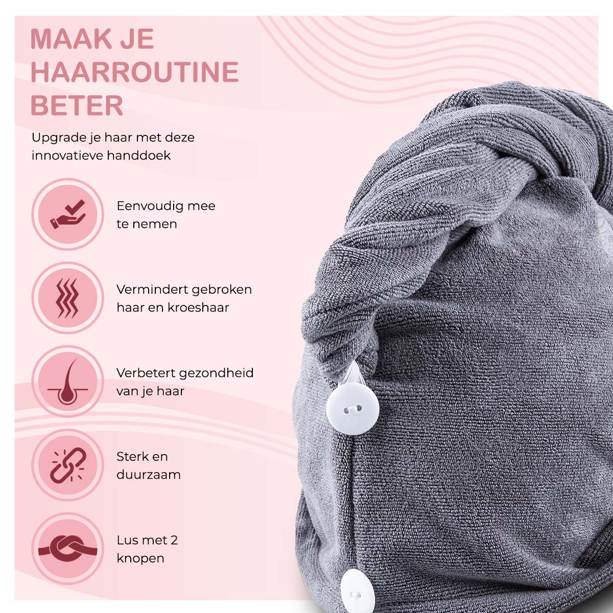 beyeza-waterabsorberende-haarhanddoek-snel-droog-grijs